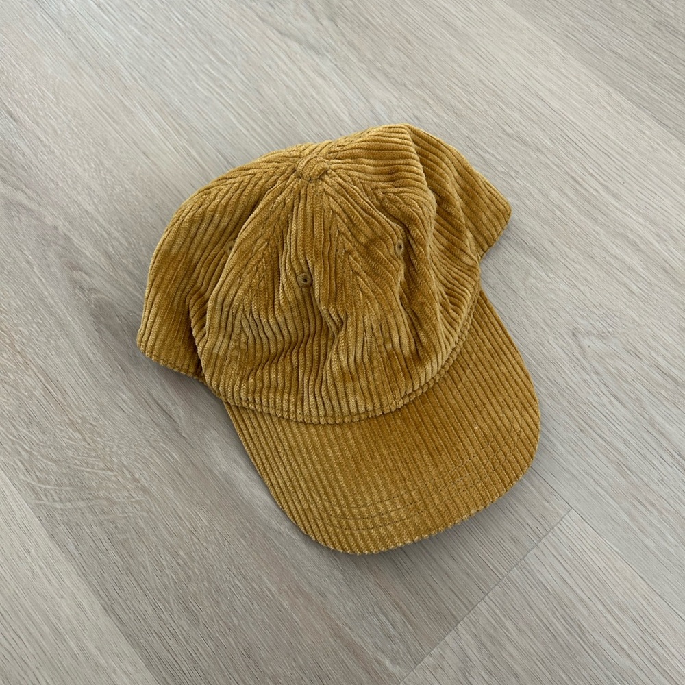 Madewell OS Corduroy Mustard Cap